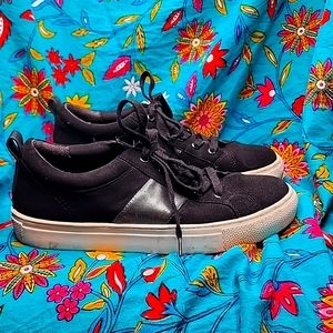 Nordstrom Rack black sneaker